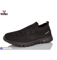 Кросівки чоловічі на літо (8 пар р.41-46) коричневий  "SUBA"