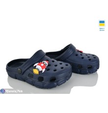 Кроки дитячі на літо (12 пар р.24-31) синій  "INPIRE"