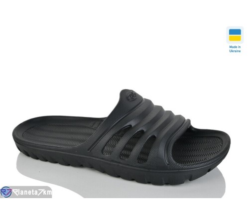 Шлепки чоловічі на літо (6 пар р.40-45) чорний  "INPIRE"