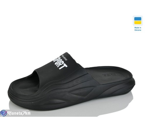 Шлепки чоловічі на літо (8 пар р.41-46) чорний  "INPIRE"