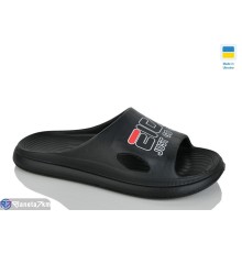 Шлепки жіночі на літо (6 пар р.36-41) чорний  "INPIRE"