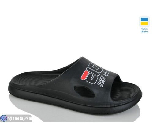 Шлепки жіночі на літо (6 пар р.36-41) чорний  "INPIRE"