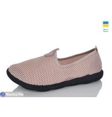 Сліпони жіночі на літо (6 пар р.36-41) рожевий  "INPIRE"