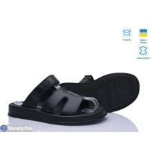 Шлепки жіночі на літо (8 пар р.36-41) чорний  "FOX"