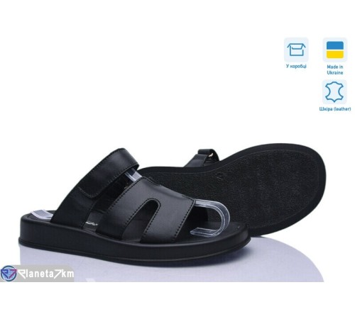 Шлепки жіночі на літо (8 пар р.36-41) чорний  "FOX"