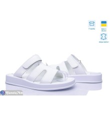 Шлепки жіночі на літо (8 пар р.36-41) білий  "FOX"