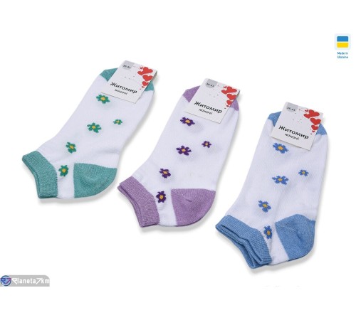 Жіночі шкарпетки на весну/осінь (12 шт. р.сетка 36-41) мікс  "VERONIKA"