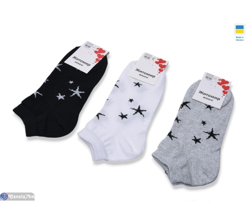 Жіночі шкарпетки на весну/осінь (12 шт. р.сетка 36-41) мікс  "VERONIKA"