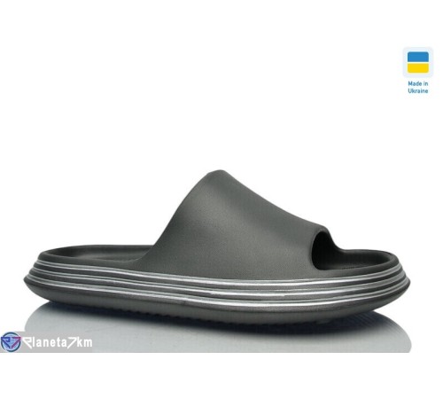 Шлепки чоловічі на літо (8 пар р.41-45) сірий  "LUCKY"