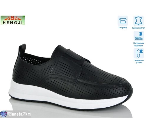 Туфлі жіночі на літо (8 пар р.36-41) чорний  "HENGJI-ELENA"