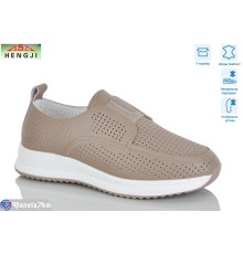 Туфлі жіночі на літо (8 пар р.36-41) коричневий  "HENGJI-ELENA"