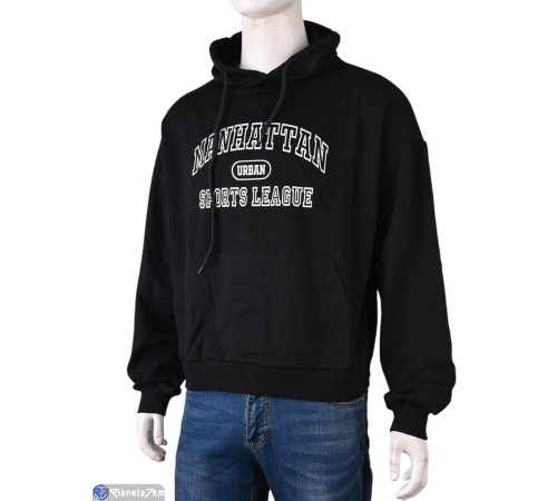 Батник чоловічий на весну/осінь (5 шт. р.сетка One size) чорний  "Mirella"