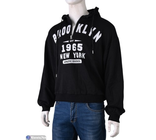 Батник чоловічий на весну/осінь (5 шт. р.сетка One size) чорний  "Mirella"