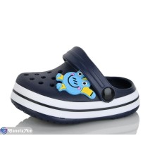 Кроки дитячі на літо (12 пар р.20-27) синій  "LULI"