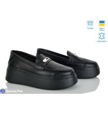 Туфлі жіночі на весну/осінь (6 пар р.36-40) чорний  "Linda"