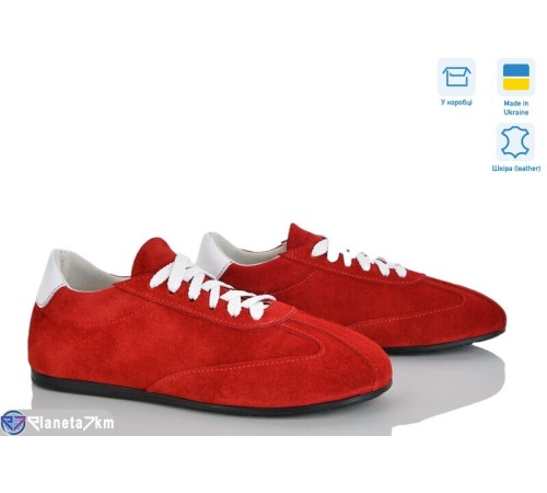 Кросівки жіночі на весну/осінь (6 пар р.36-40) червоний  "Linda"