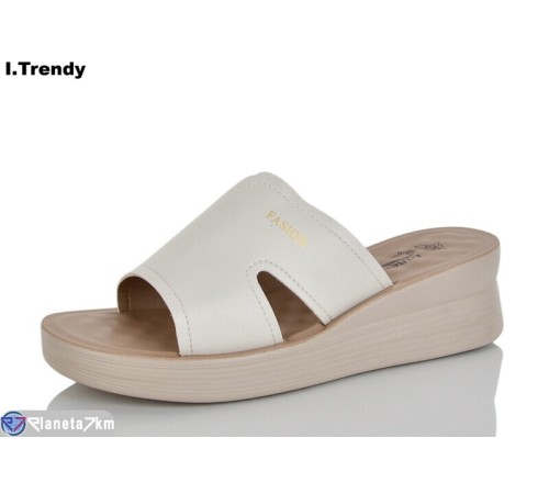 Шлепки жіночі на літо (8 пар р.36-41) бежевий  "Trendy"