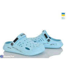Кроки жіночі на літо (8 пар р.37-40) блакитний  "LEO"