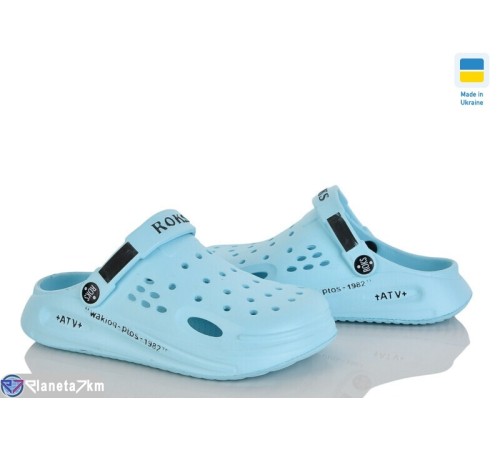 Кроки жіночі на літо (8 пар р.37-40) блакитний  "LEO"