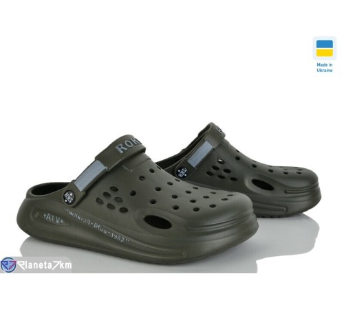 Кроки чоловічі на літо (8 пар р.41-44) зелений  "LEO"