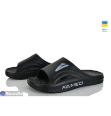 Шлепки чоловічі на літо (8 пар р.41-44) чорний  "LEO"