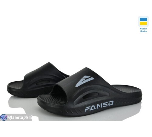 Шлепки чоловічі на літо (8 пар р.41-44) чорний  "LEO"