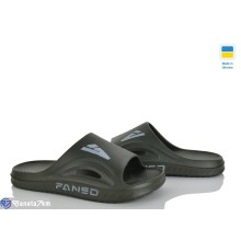 Шлепки чоловічі на літо (8 пар р.41-44) зелений  "LEO"