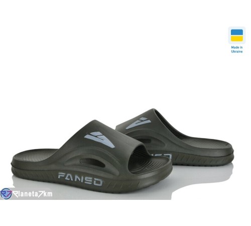 Шлепки чоловічі на літо (8 пар р.41-44) зелений  "LEO"