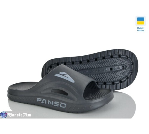 Шлепки чоловічі на літо (8 пар р.41-44) сірий  "LEO"