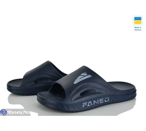 Шлепки чоловічі на літо (8 пар р.41-44) синій  "LEO"