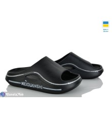 Шлепки жіночі на літо (8 пар р.37-40) чорний  "LEO"