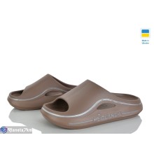 Шлепки жіночі на літо (8 пар р.37-40) коричневий  "LEO"