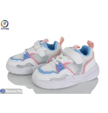 Дитячі кросівки на літо (10 пар р.22-26) білий  "Леопард"