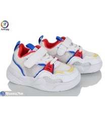 Дитячі кросівки на літо (10 пар р.22-26) білий  "Леопард"