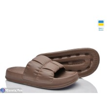 Шлепки жіночі на літо (6 пар р.36-41) коричневий  "Ladmir"