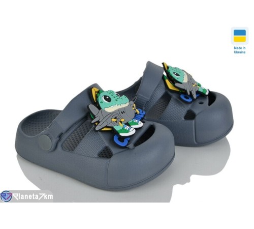Кроки дитячі на літо (8 пар р.24-29) сірий  "LEO"