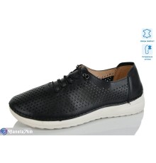 Туфлі жіночі на літо (8 пар р.36-41) чорний  "Terona"