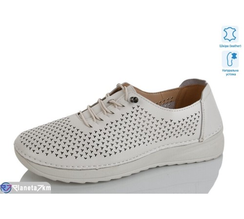 Туфлі жіночі на літо (8 пар р.36-41) бежевий  "Terona"