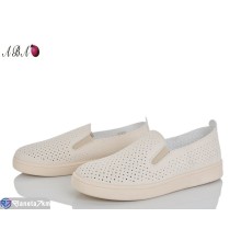 Сліпони жіночі на літо (8 пар р.40-43) бежевий  "Aba"