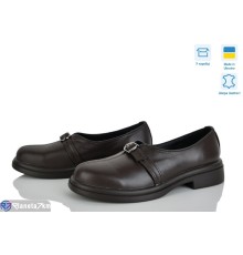 Туфлі жіночі на весну/осінь (6 пар р.36-40) коричневий  "Linda"
