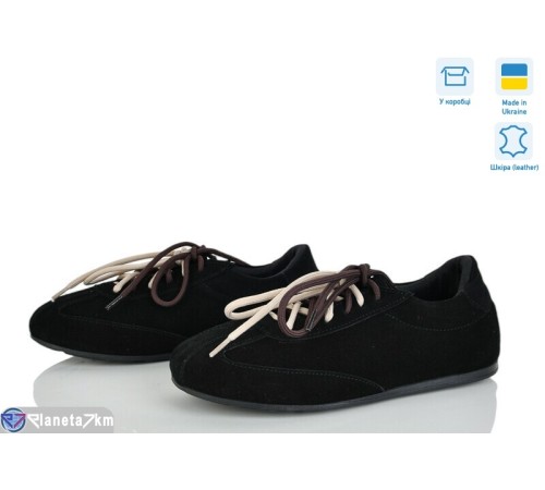 Кросівки жіночі на весну/осінь (6 пар р.36-40) чорний  "Linda"