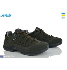 Кросівки чоловічі на весну/осінь (8 пар р.40-45) хакі  "LEOBAZA"