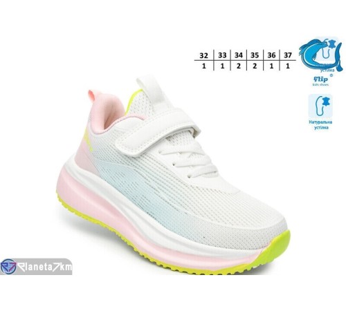 Дитячі кросівки на весну/осінь (8 пар р.32-37) мікс  "TOMMY"