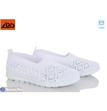 Сліпони жіночі на літо (8 пар р.37-42) білий  "Dolli"