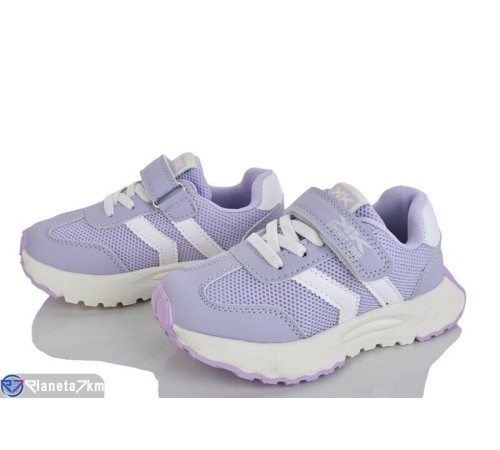 Дитячі кросівки на весну/осінь (8 пар р.26-31) фіолетовий  "Laifakids"