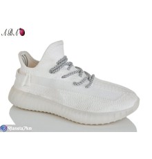 Кросівки жіночі на літо (8 пар р.36-41) білий  "Aba"