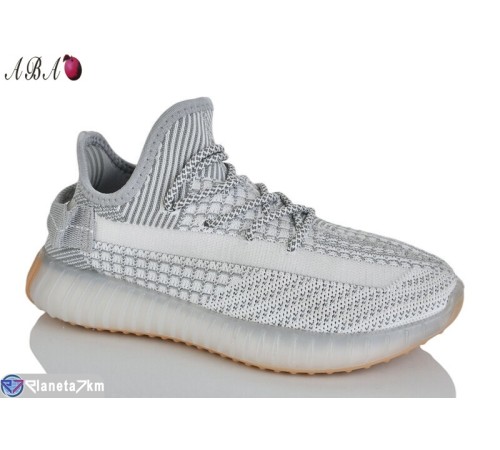 Кросівки жіночі на літо (8 пар р.36-41) сірий  "Aba"