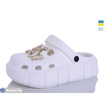 Кроки жіночі на літо (6 пар р.36-40) білий  "LOTTOS"