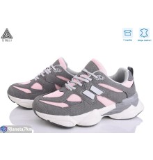 Кросівки жіночі на весну/осінь (8 пар р.36-41) сірий  "STILLI Group"