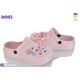 Кроки дитячі на літо (6 пар р.31-35) рожевий  "Roks"